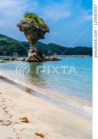 蘋果岩（傘岩） 柿泊海岸 長崎日落之路【長崎市】 120685937