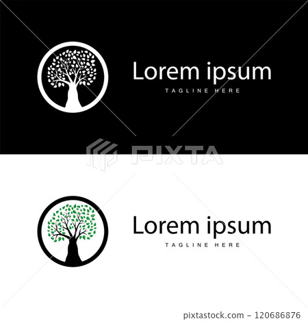 green nature education kids playground tree logo illustration and play tree design green nature education kids playground tree logo illustration and play tree design 120686876