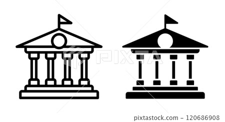 University icon template University icon template 120686908