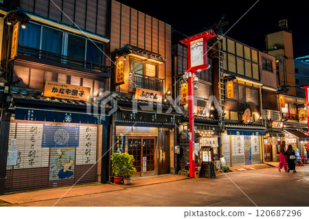 Asakusa street view in Tokyo, Japan Asakusa street view in Tokyo, Japan 120687296