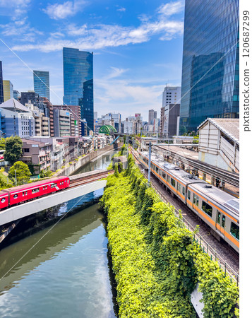 Ochanomizu Station in Chiyoda City, Tokyo, Japan Ochanomizu Station in Chiyoda City, Tokyo, Japan 120687299