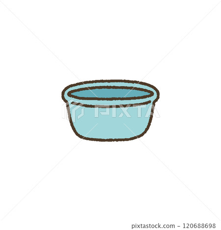 洗手盆手繪簡單插畫 洗手盆手繪簡單插畫 120688698