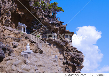 福島縣弁天島上的神社 福島縣弁天島上的神社 120688800