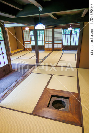 The former residence of Yasushi Inoue, a famous literary figure from Amagi. "Amagigoe" roadside station along the main road. Izu City, Izu Peninsula 120689850