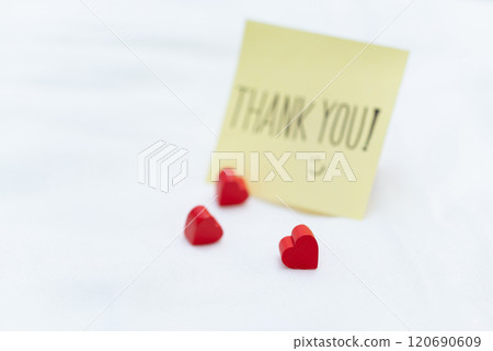 Business thank you gesture home environment emotional content indoor viewpoint appreciation concept for seo impact 120690609