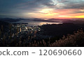 Sunset in Kure, Hiroshima 120690660