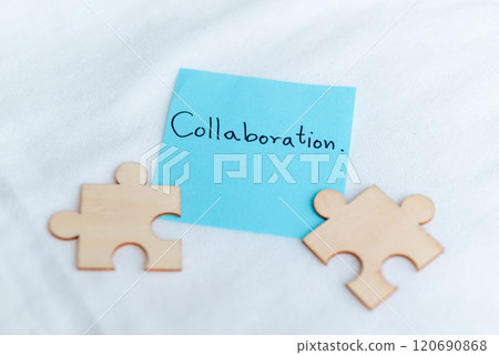 Business collaboration office space conceptual image professional environment close-up view teamwork dynamics Business collaboration office space conceptual image professional environment close-up view teamwork dynamics 120690868