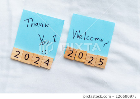 New year's greetings for business transition office setting visual message bright environment close-up view concept of change New year's greetings for business transition office setting visual message bright environment close-up view concept of change 120690975
