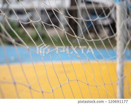 Exciting soccer match local field action shot vibrant environment close-up view sportsmanship and passion Exciting soccer match local field action shot vibrant environment close-up view sportsmanship and passion 120691177