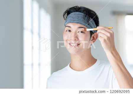 年輕男士美容 男士美容 120692095