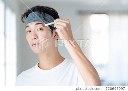 年輕男士美容 男士美容 120692097