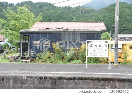 若狹鐵道“八戶站”貨運車廂“Wahu 25000” 120692932
