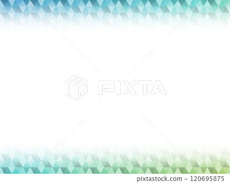藍色漸層多邊形框架 120695875
