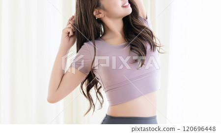 女人伸展 女人伸展 120696448