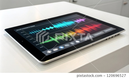 Sound Wave Music Background  Sound Wave Music Background  120696527