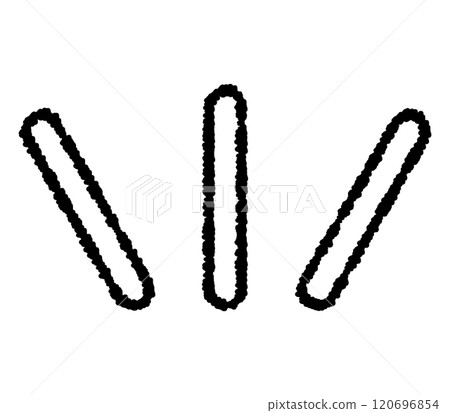 一個三行圖標,代表您在註意或註意到某事時感受到的情緒。 一個三行圖標,代表您在註意或註意到某事時感受到的情緒。 120696854