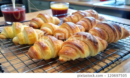 coffee and bakery bistro aroma 120697505