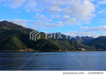 秋天的河口湖周邊 秋天的河口湖周邊 120698604
