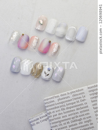 Nail tips 120698941