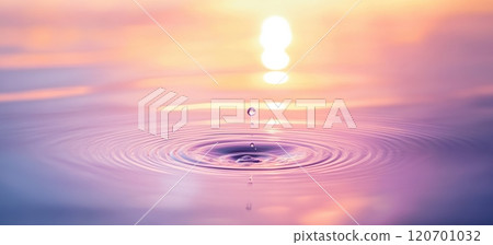 Soft Ripple Banner with Text Space for Wellness Ads Soft Ripple Banner with Text Space for Wellness Ads 120701032