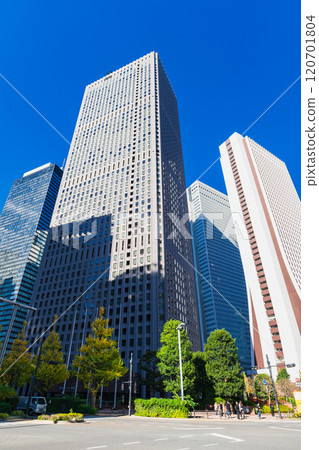 Cityscape, high-rise buildings, business image, Shinjuku Subcenter 120701804