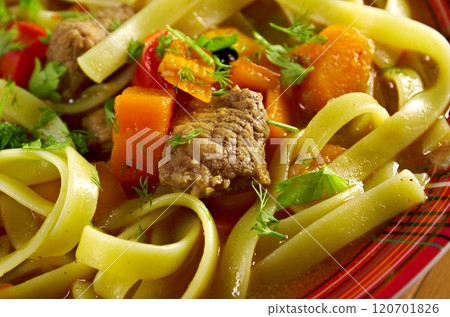 oriental uzbek soup lagman oriental uzbek soup lagman 120701826
