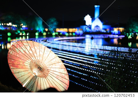 Wedding umbrella 120702453