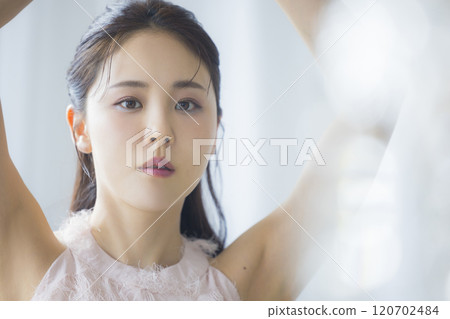 Beautiful woman portrait Beautiful woman portrait 120702484