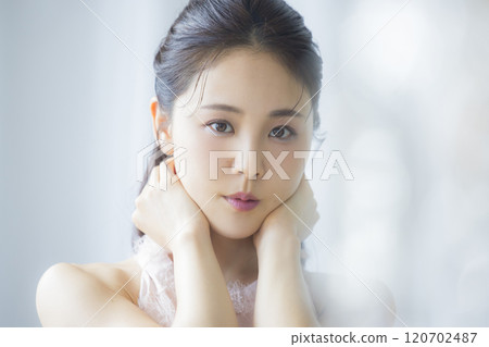 Beautiful woman portrait Beautiful woman portrait 120702487