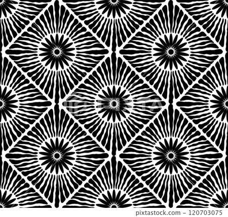 Seamless boho inspired pattern 120703075