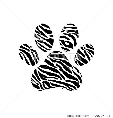 Animal Paw Print Animal Paw Print 120703095