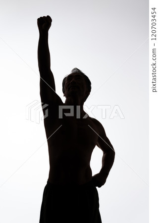 肌肉剪影 120703454