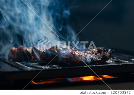 Yakiniku Wagyu beef 120703572