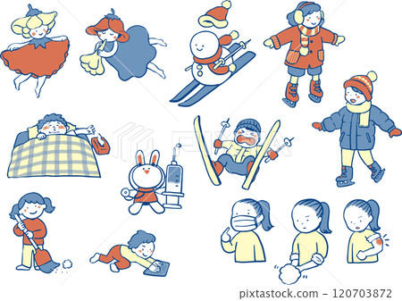 冬天的例證 冬天的例證 120703872