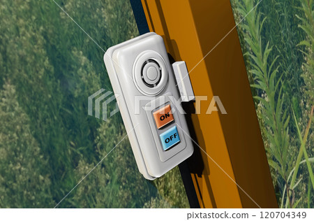 Crime prevention image (window security buzzer/window security alarm) Crime prevention image (window security buzzer/window security alarm) 120704349