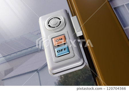 安全影像（窗戶安全蜂鳴器/窗戶安全警報器） 120704366