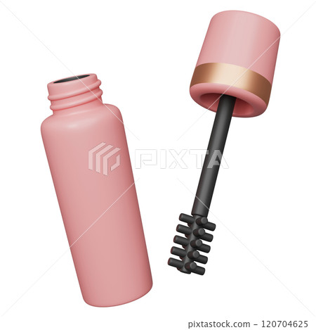 cosmetic mascara icon 3D graphic 120704625
