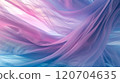 Ethereal Flow of Pastel Fabric - Abstract Art 120704635