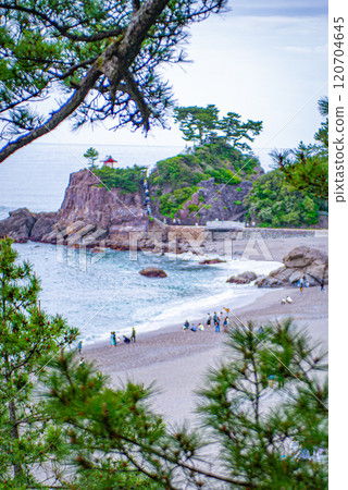 高知縣桂濱的白天景色 120704645