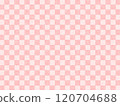 粉紅色格子日本紙紋理 120704688