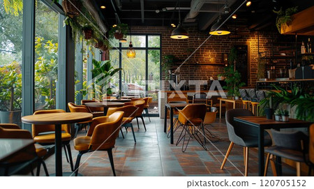 Inside a trendy cafe 17 120705152