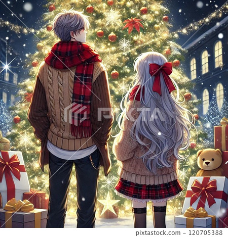 Christmas and couple Christmas and couple 120705388