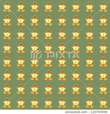 Gingerbread man wallpaper illustration Gingerbread man wallpaper illustration 120705948
