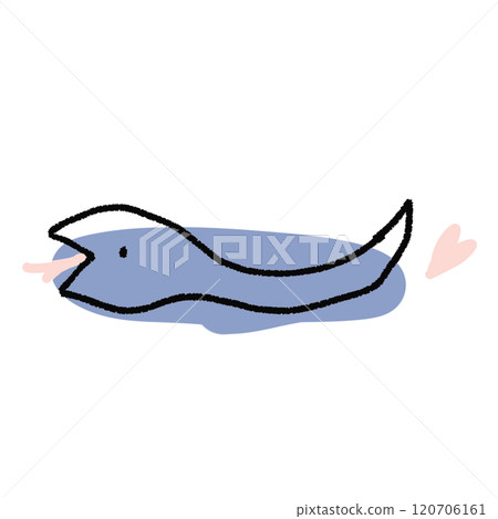Cute simple snake hand drawn illustration Cute simple snake hand drawn illustration 120706161