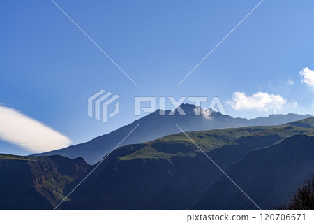 Mount Chokai, view from Hokotate Observatory 120706671