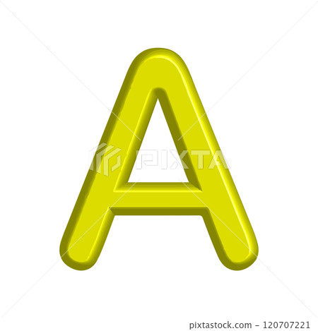 Alphabet icon template 120707221