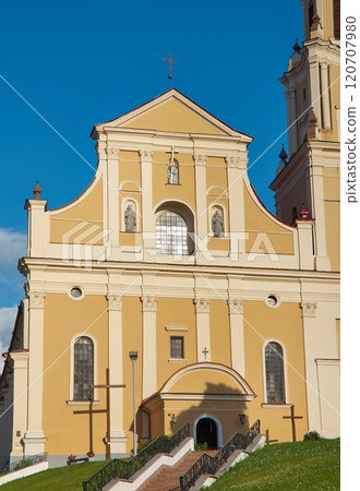 Catholic church and the Monastery Catholic church and the Monastery 120707980