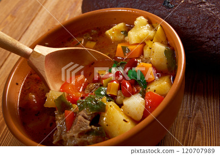 Eintopf -Traditional german cuisine dish. 120707989