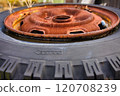 Rusty tire wheel 120708239