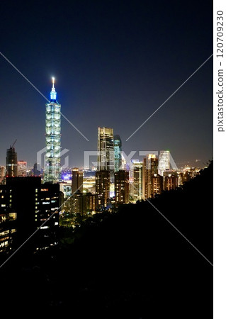 從象山看台北市夜景（台灣台北市信義區） 120709230